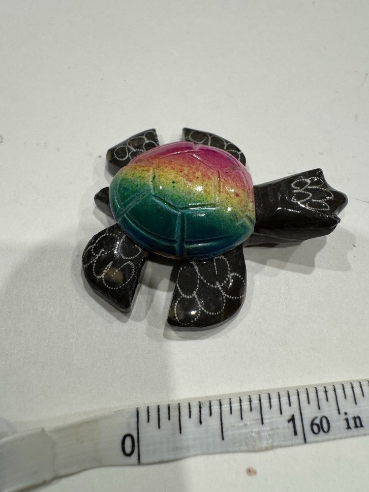 Marble Turtle 2” Vintage