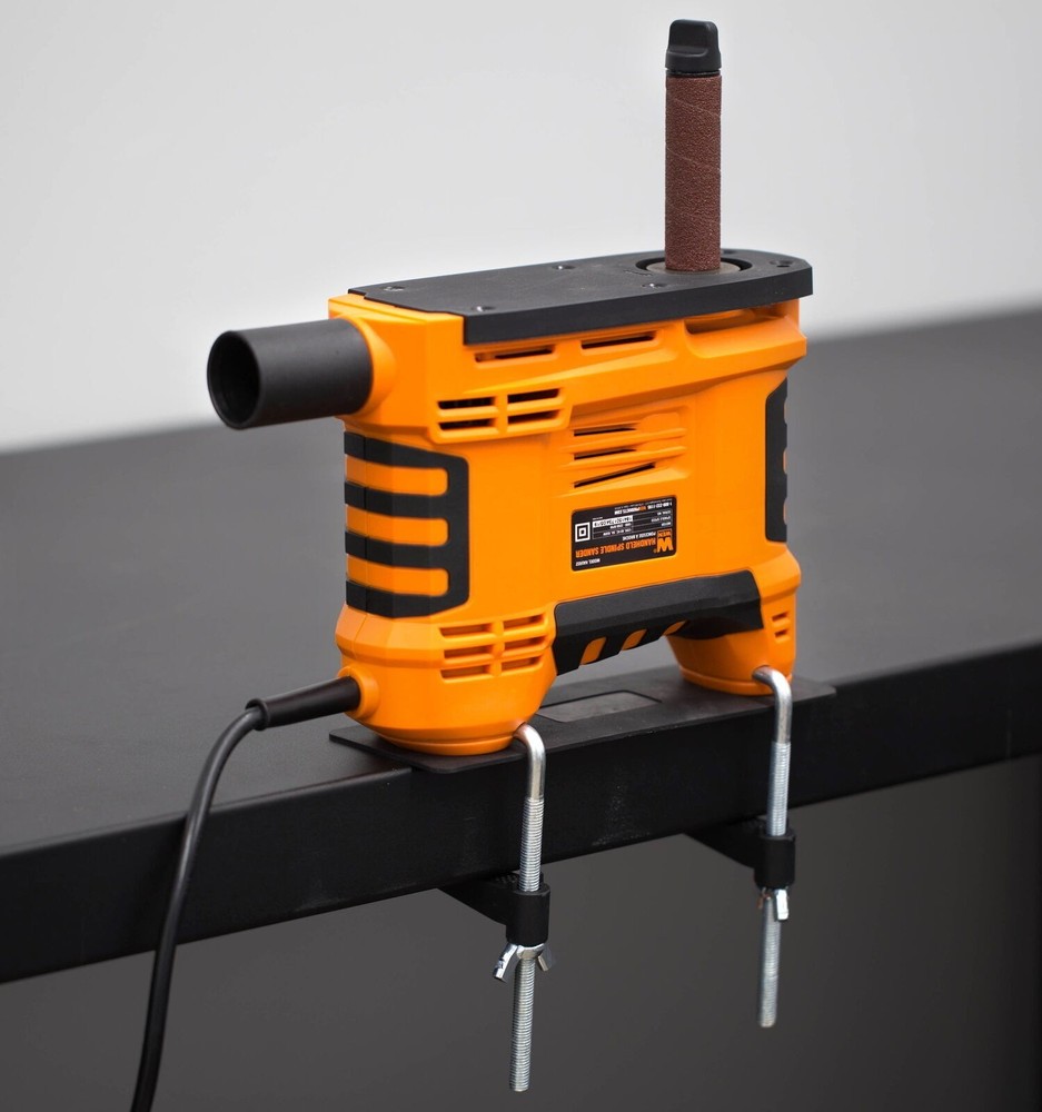Sander 5-Amp Variable Speed Portable Oscillating Spindle Easily Smooth Out Arcs