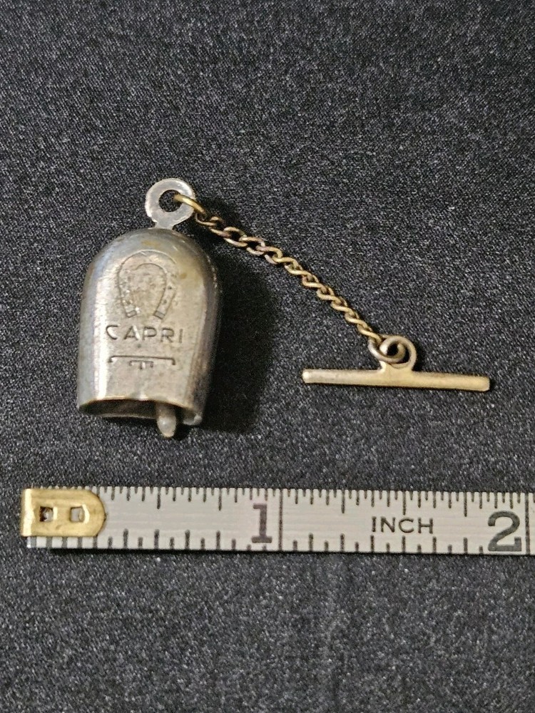 Vintage WWII Era Lucky Horse Shoe Capri Bell