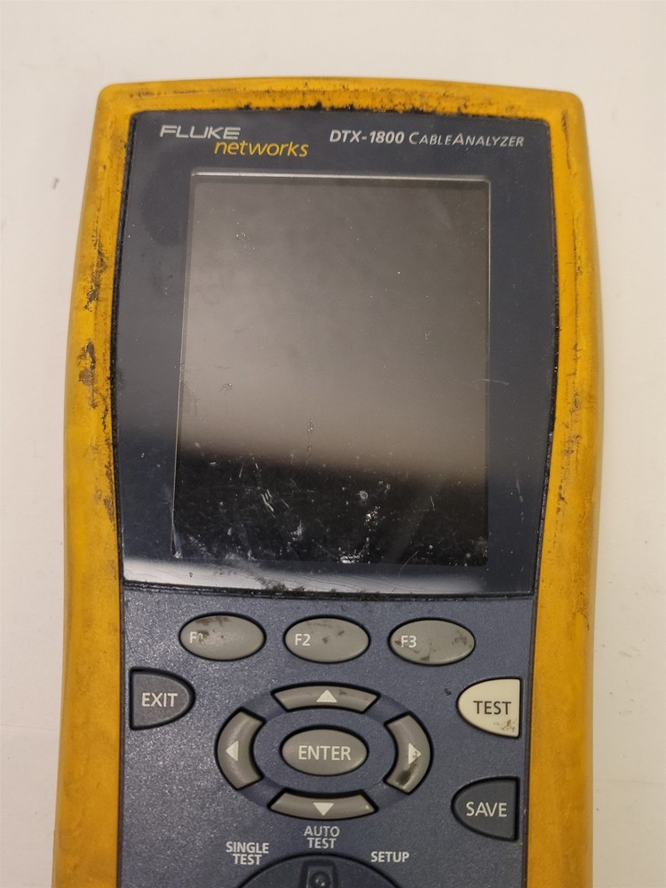 Fluke Networks DTX-1800 Cable Analyzer Mainframe - For Parts