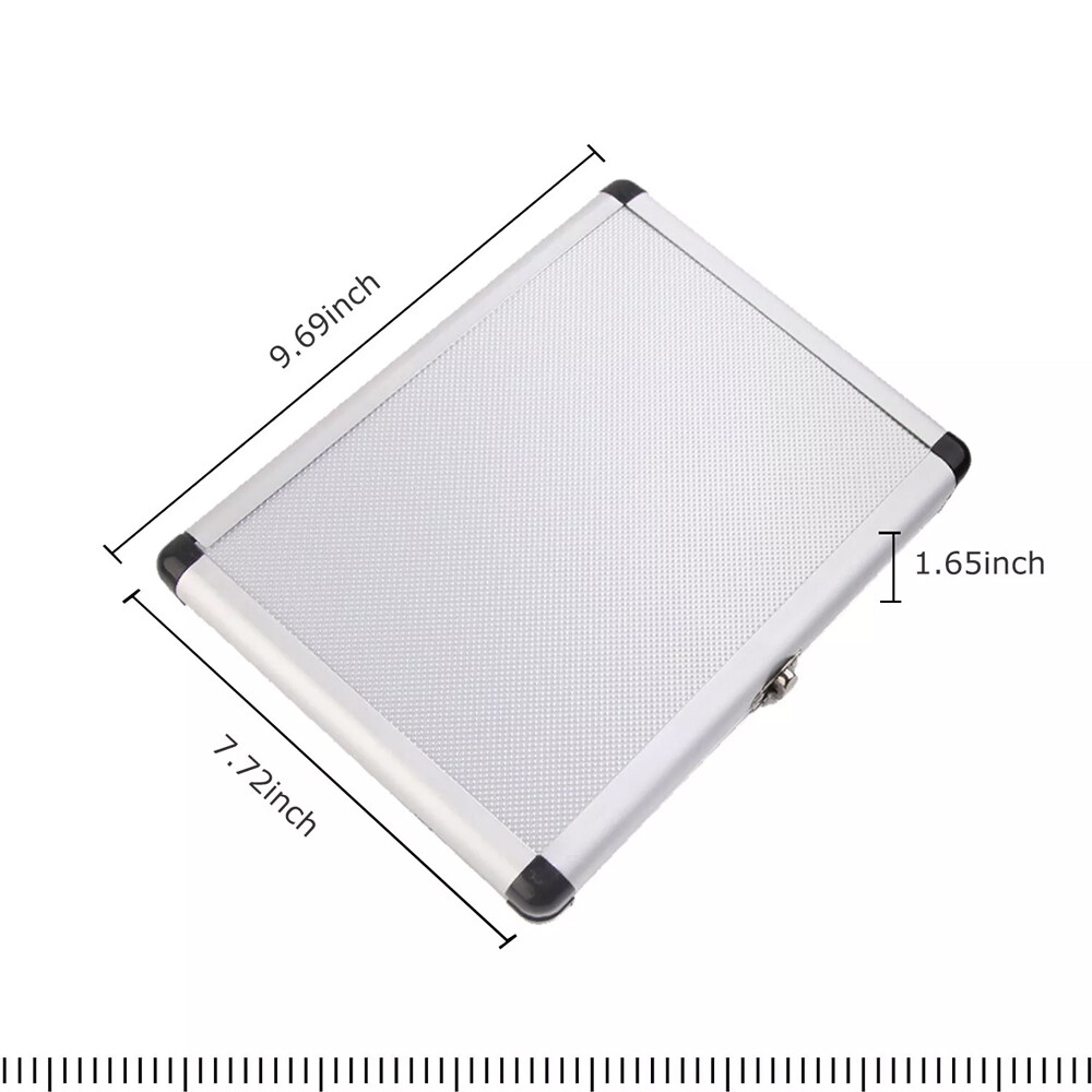 8pc HSS Cobalt Silver & Deming Drill Bits Set, Large Size 9/16" to 1", Reduced 1