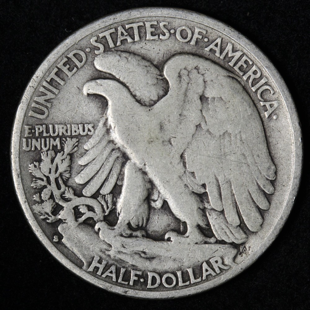 1940-S Walking Liberty Half Dollar Nice Circulated Condition