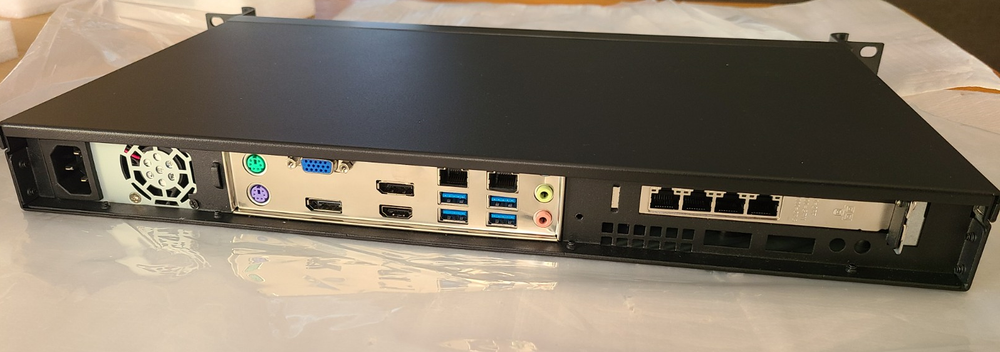 Intel Core i5 i7 1U Rackmount Network Firewall Router pfSense Untangle 10GbE