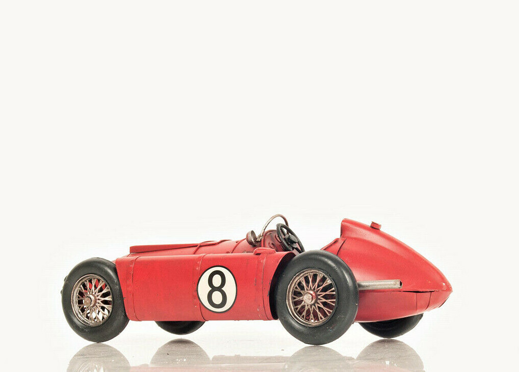 1954 Ferrari Lancia D50 Metal Model 13" Grand Prix Formula One Racing Car New