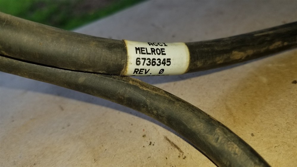 Bobcat 6736345 MT52, MT55 Negative cable