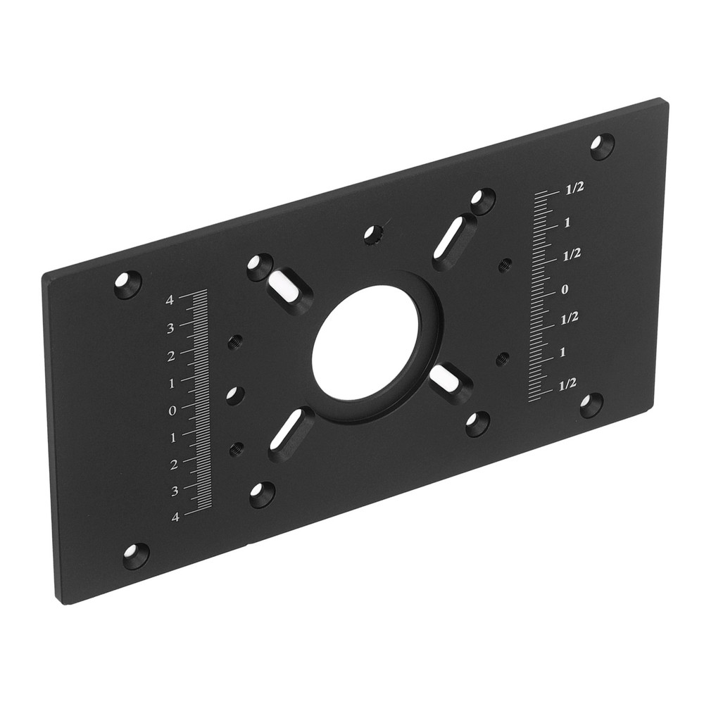 Router Table Insert Plate Lift System Base Board Accessory For Woodworking Black