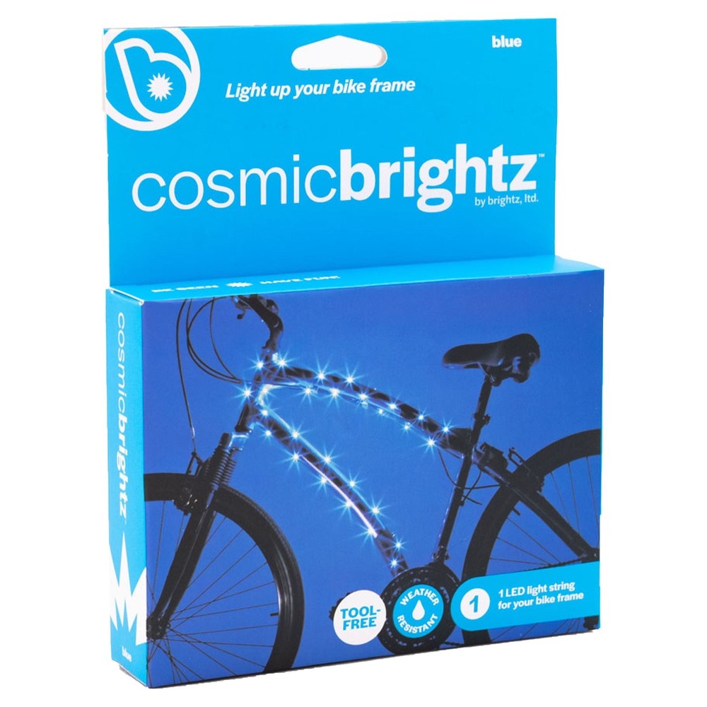 LED Bicycle Accessory Frame Light, Water-Resistant, 1 Count, Width 2 in