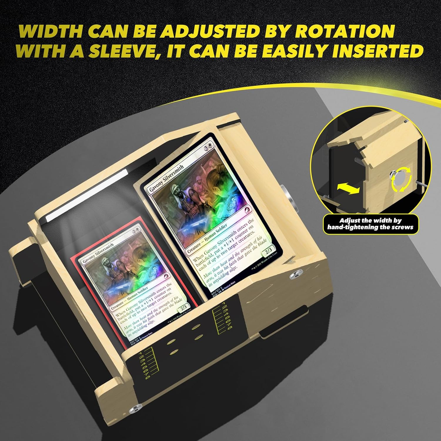 Card Scanner Stand for Trading Cards – MTG & TCG Card Scanner Stand with Light,
