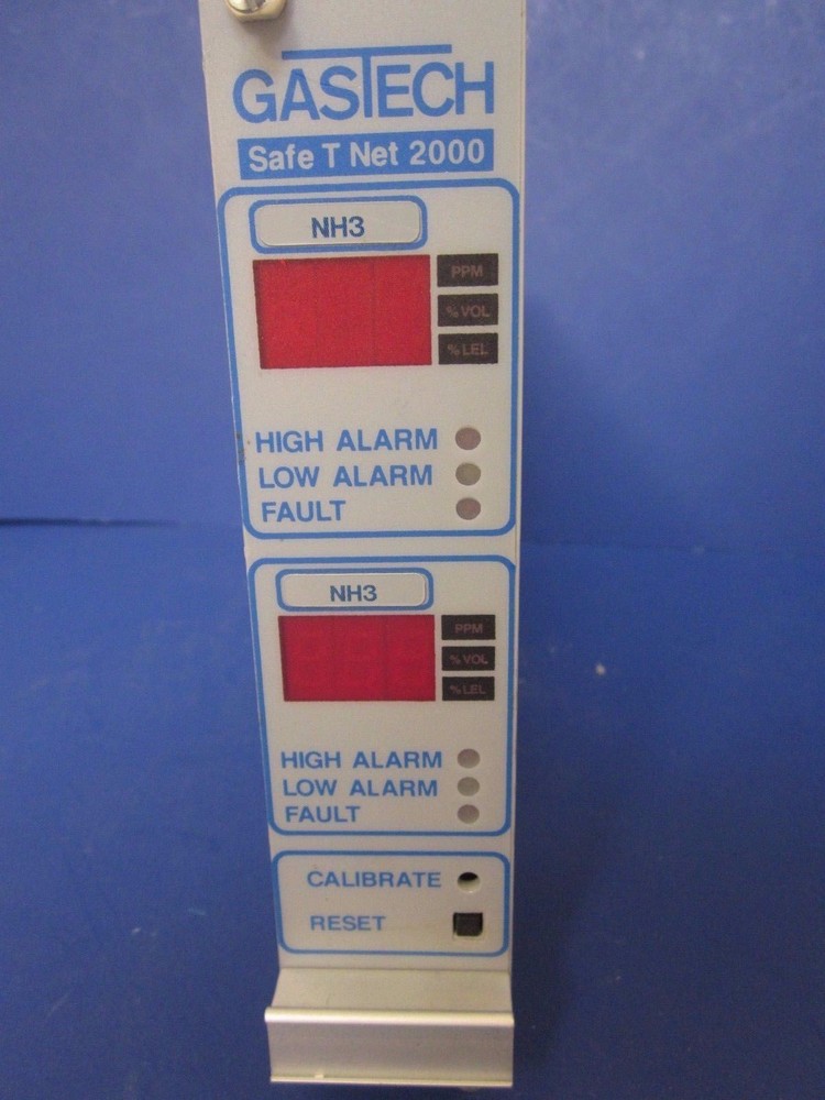 GasTech Safe-T-Net 2000 Dual Channel Controller Module, Used