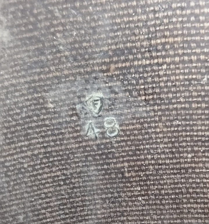 WW2 HELMET 69TH FIXED BALE !! Read Description!!