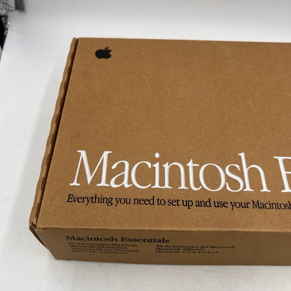 Vintage* BOX ONLY* 1992 Macintosh Essentials From Apple Computers