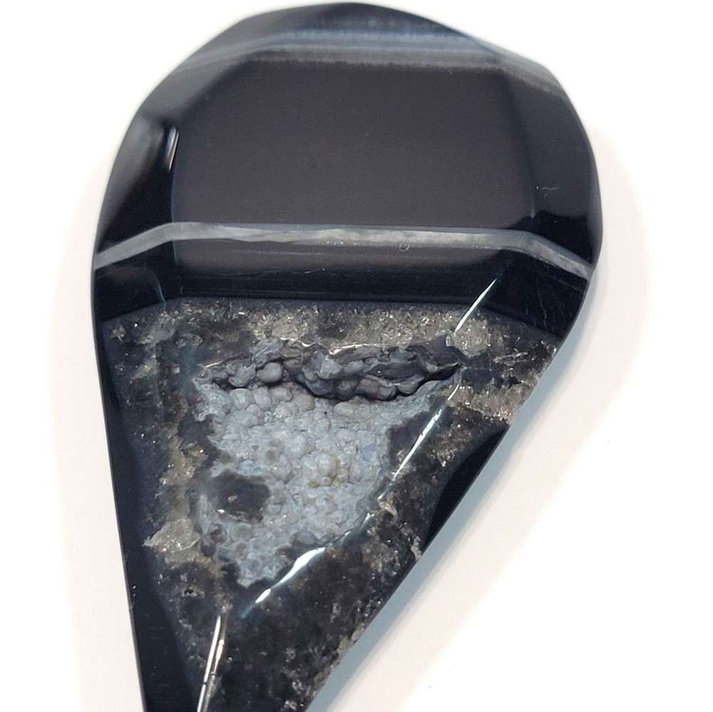 Onyx Flame Botryoidal Carving #1- WYSIWYG