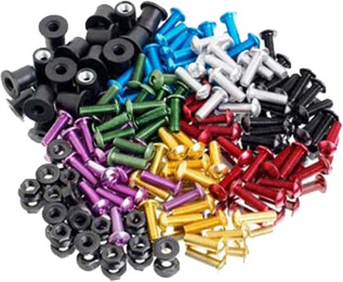 PUIG Windscreen Standard Screw Kit Black #0956N
