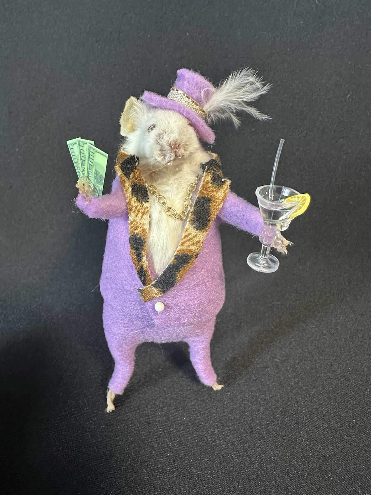 Taxidermy Mouse Pimp Mouse Oddities Curiosities Taxidermy Art