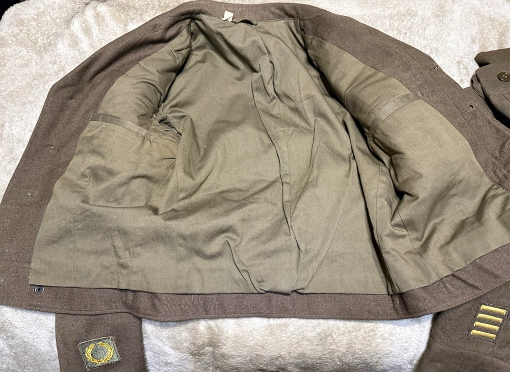 WWII Amphibious Forces Engineer Ike Jacket D-Day