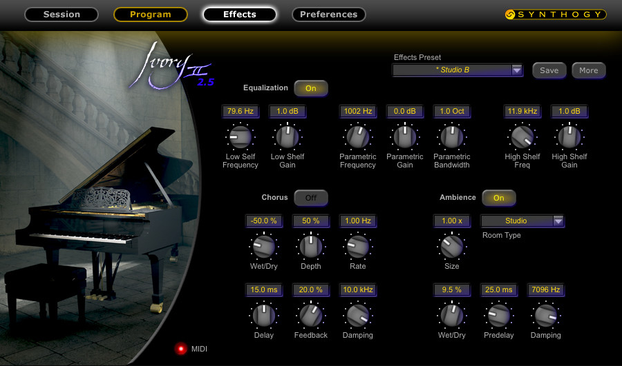 Ivory II-Studio Grands By Synthogy (USB Installation Drive)