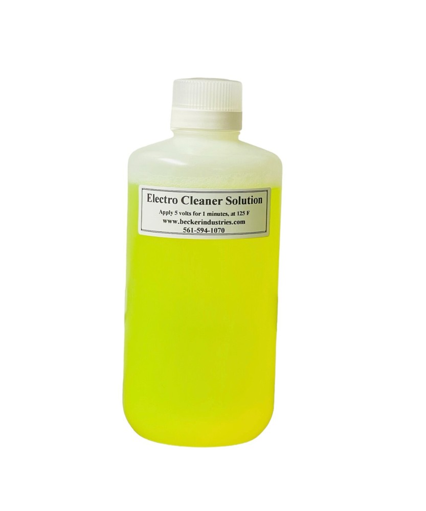 Electro Cleaner Solution - Electro Plating - 1 Gallon, 128oz Industrial Grade