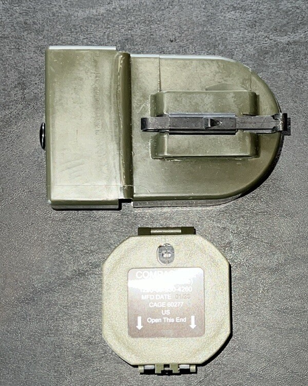 Brunton Compass M2 Military Outdoor Tactical Transit Model F-6050 NEW