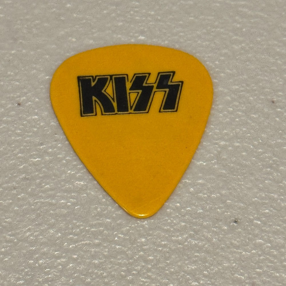 KISS Bruce Kulick Signature Guitar Pick 1992 REVENGE Tour Concert Stage Plectrum