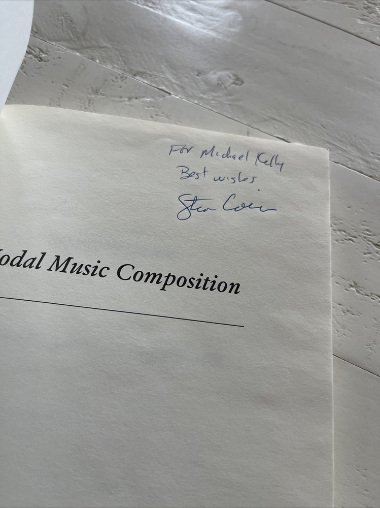 Modal Music Composition Paperback + CD By Stephen M. Cormier SIGNED COPY