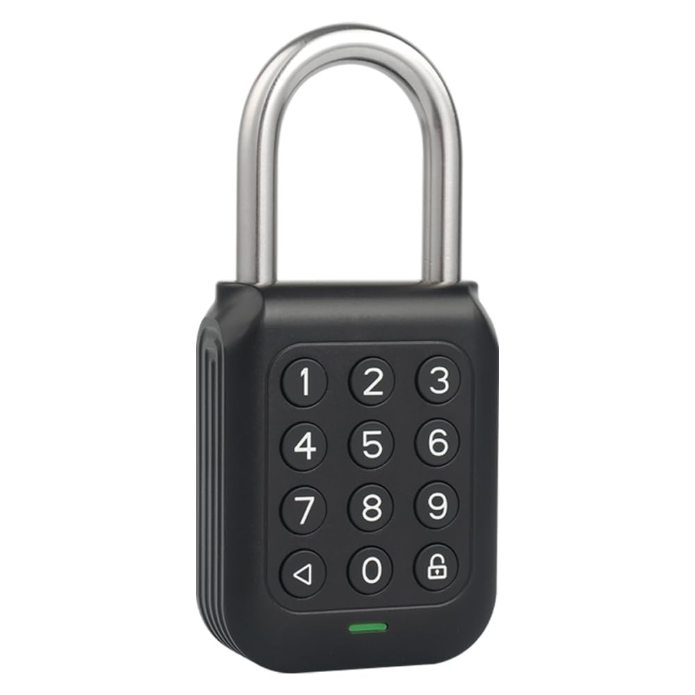 Smart Padlock Alpha1 Heavy-Duty Electronic Padlock Combination Weatherproof D...