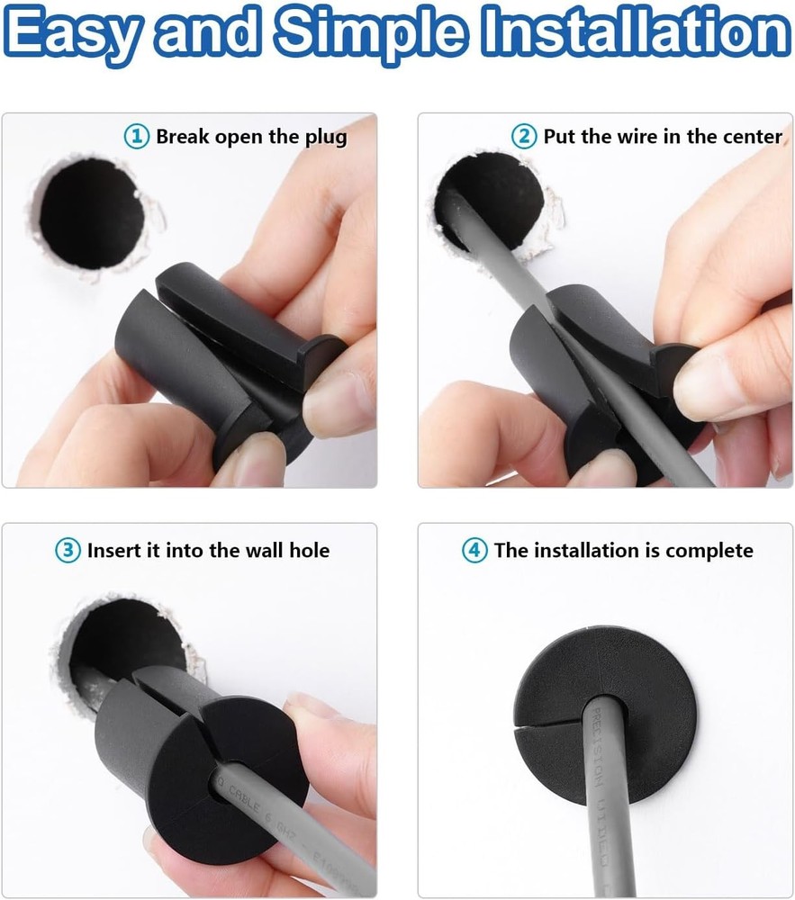 Starlink Cable Wall Grommet Routing Kit