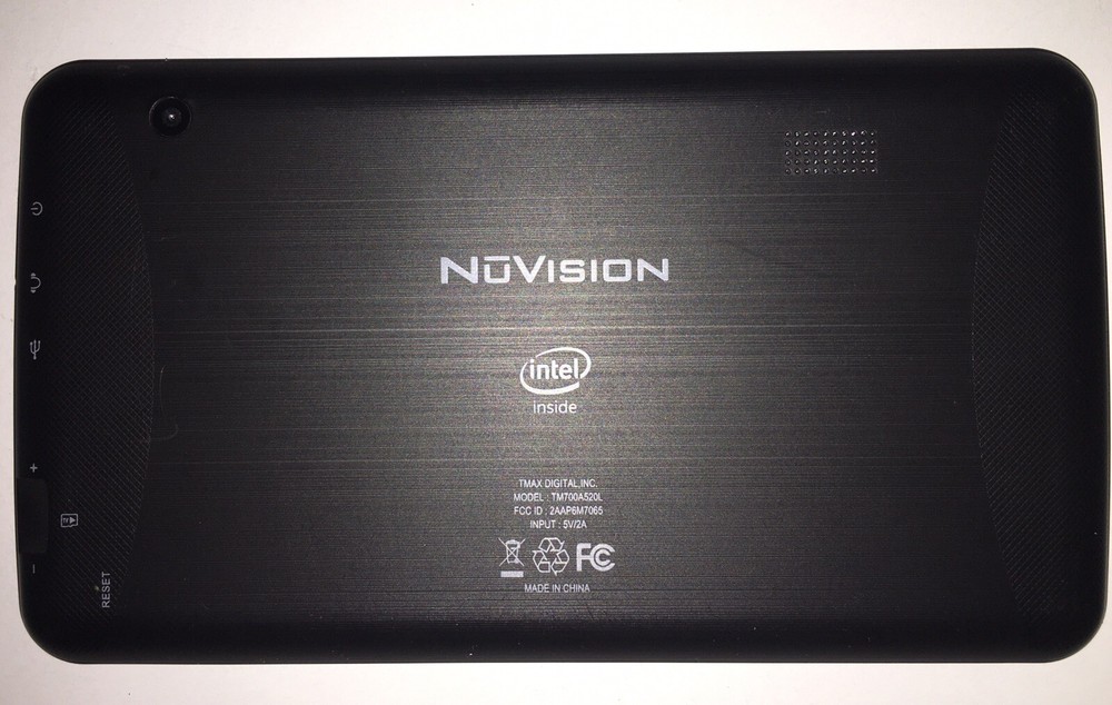 NuVision Tablet Intel 8 GB TM700A520L - Working, but missing buttons