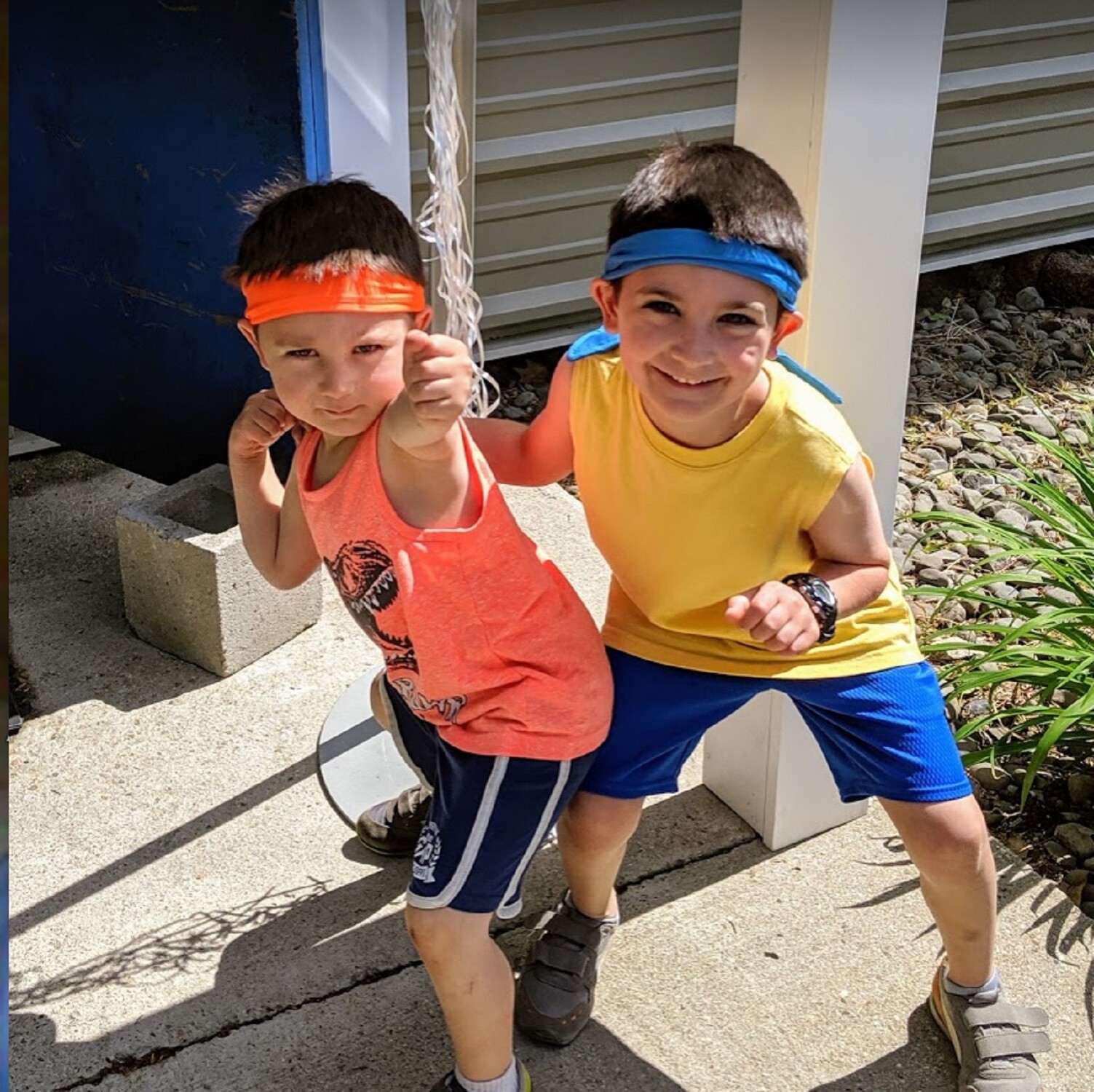 Head Tie Hair Back Band Sports Headband Men Women Ninja Bandana Wrap Sweatband