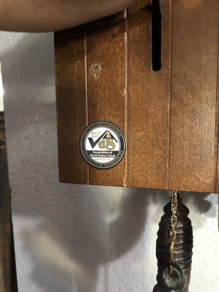 Vintage German Black Forest Cuckoo Clock …See Description