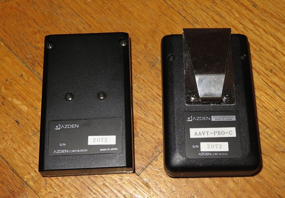 Kustom Signals Automatic Audio VHF Transmitter & Receiver for Dash Cameras
