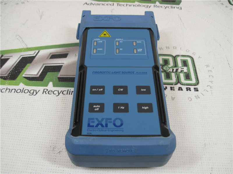 EXFO FLS-230A-U25 Fiber Optic Tester Precision Light Source