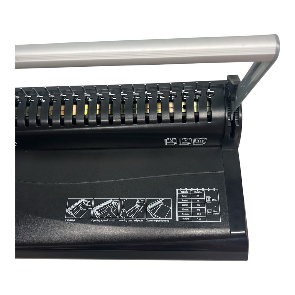 GBC Creative A8 Comb Binding Machine – Like New with Box – Binds 145 Sheets