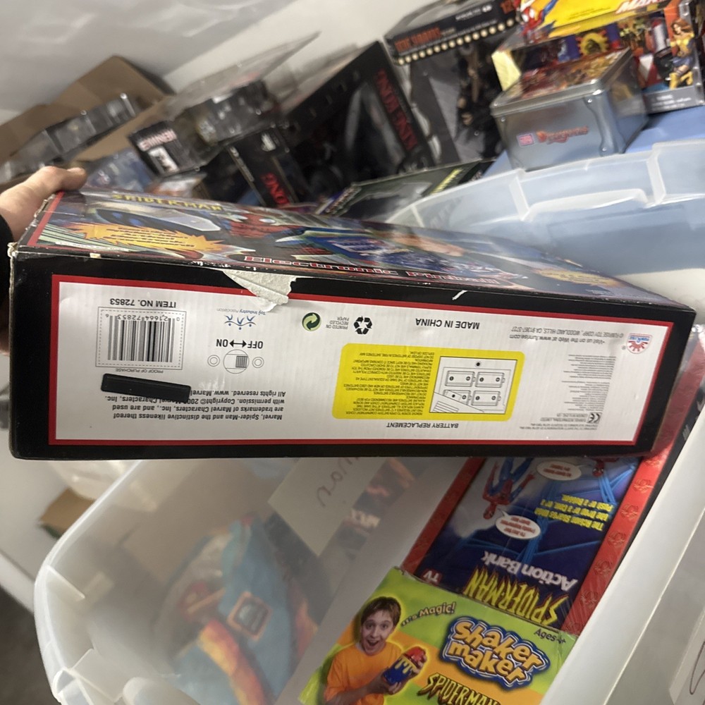 Spider-man Electronic Tabletop Pinball Game 2003