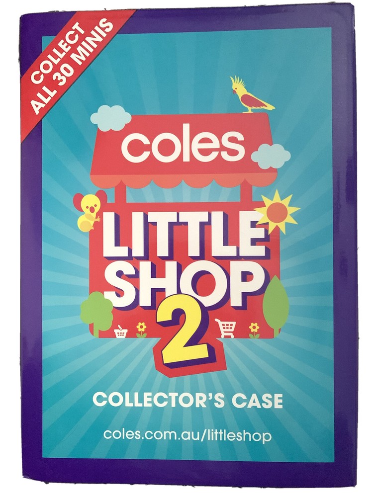 COLES Little Shop Series 2 Complete Set New