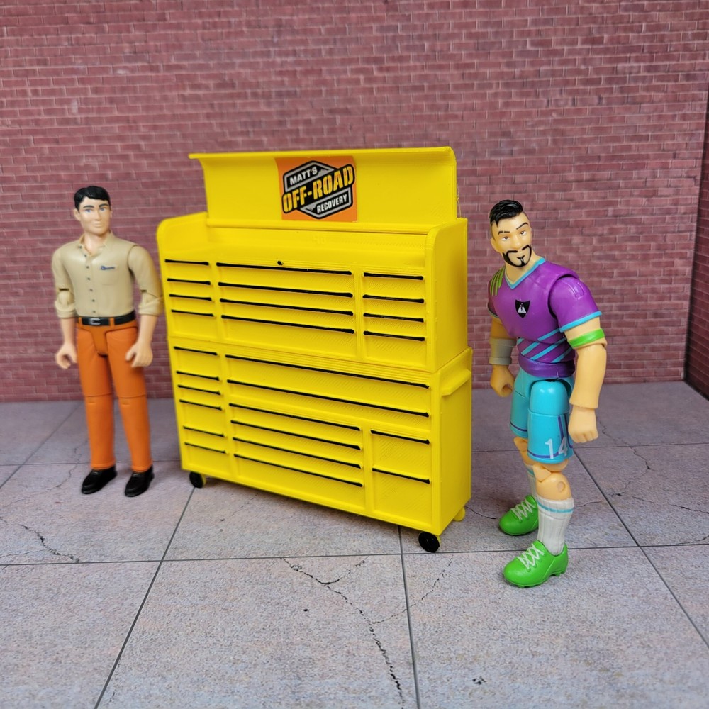 MORR Tool Box 1/18 Scale Garage Display Diorama Accessory
