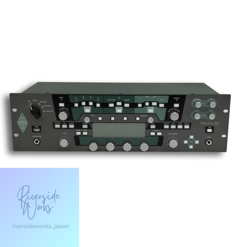 KEMPER Profiling Amp Rack Guitar Amplifier Simulator Used JP