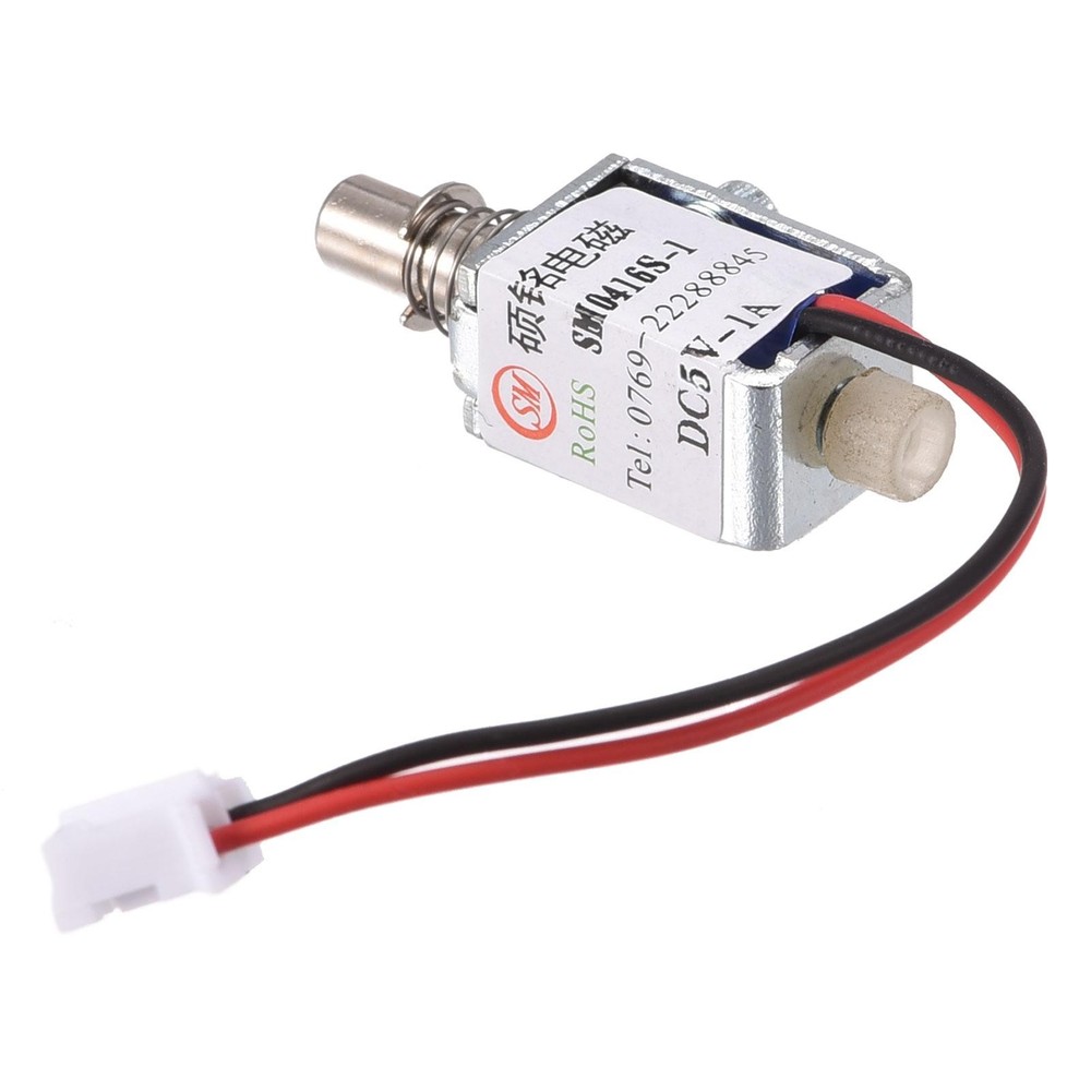 Mini Electromagnetic Solenoid Pushing Pull Type DC5V 1A,