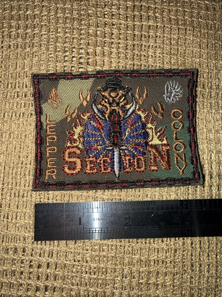 French Foreign Legion LEPPER COLONY 8 Section Commando Afgan War Patch
