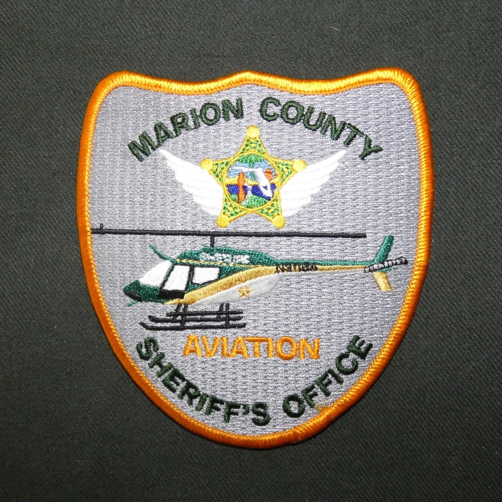 Original Marion County Sheriff's Department (FL) Aviation Unit Patch