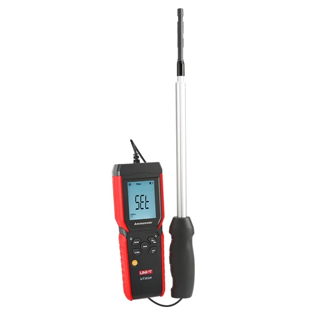 UNI-T UT362H hot wire anemometer sensor wind heat meter light flow temperature