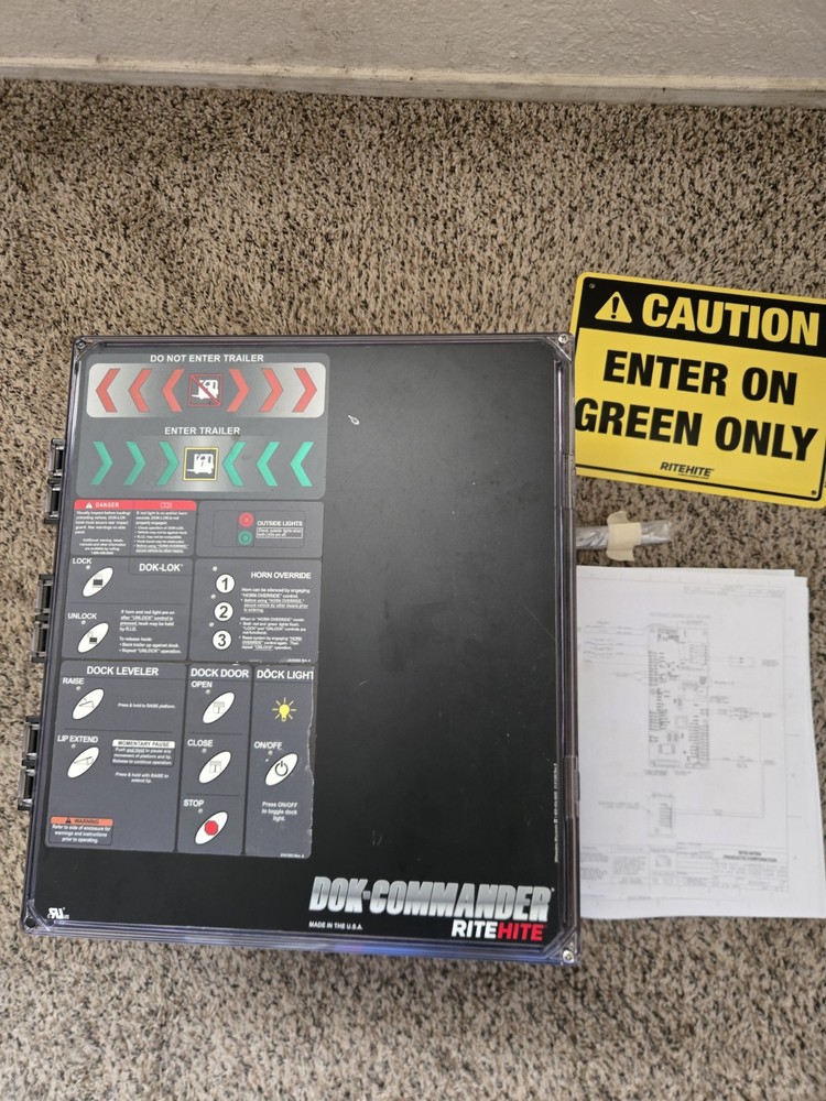 Rite-Hite DOK-COMMANDER  Panel Box Dock Leveler Safety System