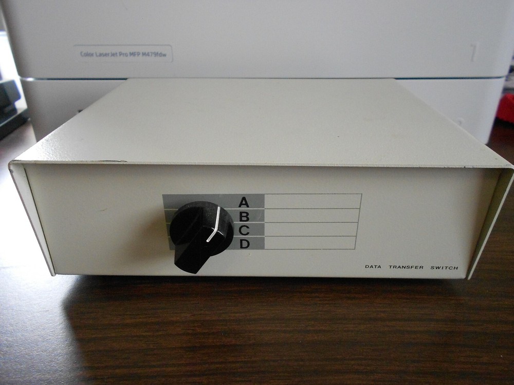 Data Transfer switch ABCD switch used