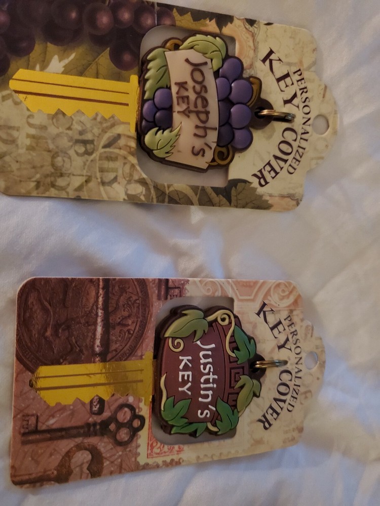 PERSONALIZED KEY COVERS NAMES THAT START WITH J