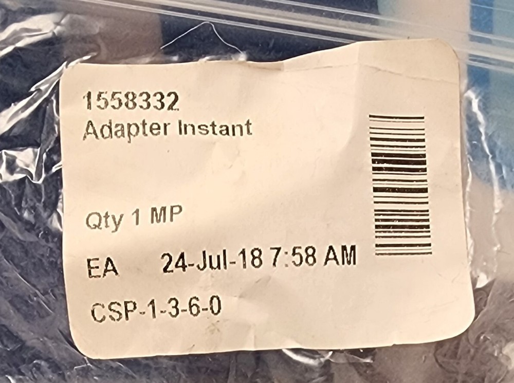1 new Franke Adapter Instant 1558332
