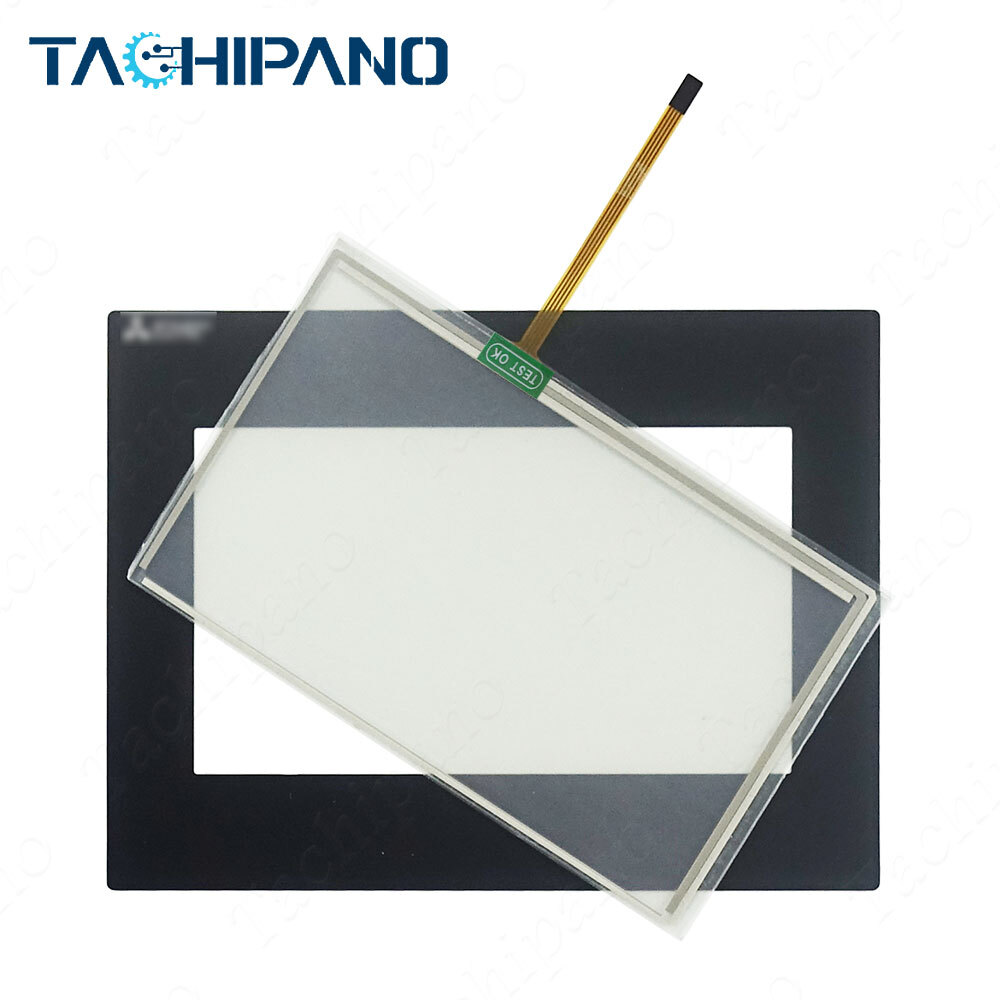 GS2107-WTBD Touch Screen for GS2107WTBD Mitsubishi with Front Overlay.