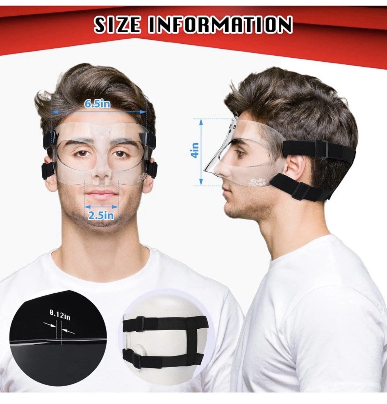 Face Nose Guard Protector - High Quality for Soccer/Basketball