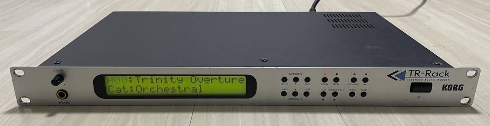 Korg TR-Rack Rackmount Synthesizer Trinity Synth Rack Module Used Rare