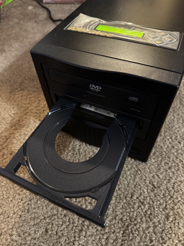 Aleratec DVD/CD Copy Cruiser Pro LS Stand-Alone Disc Duplicator Tower Tested