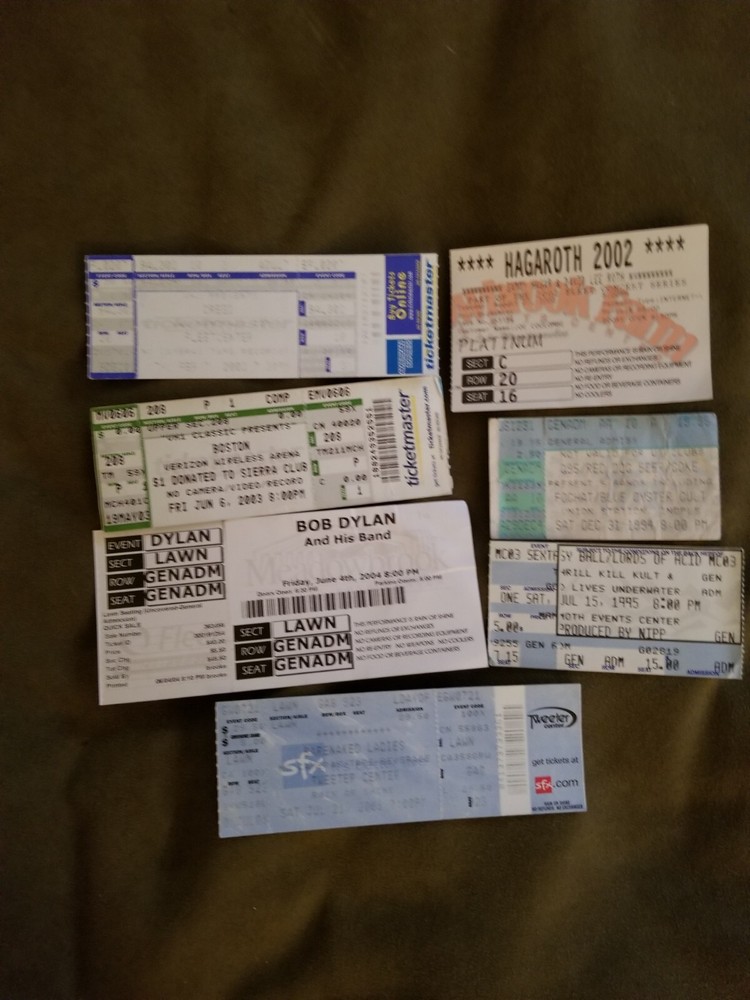 Vintage Concert tickets