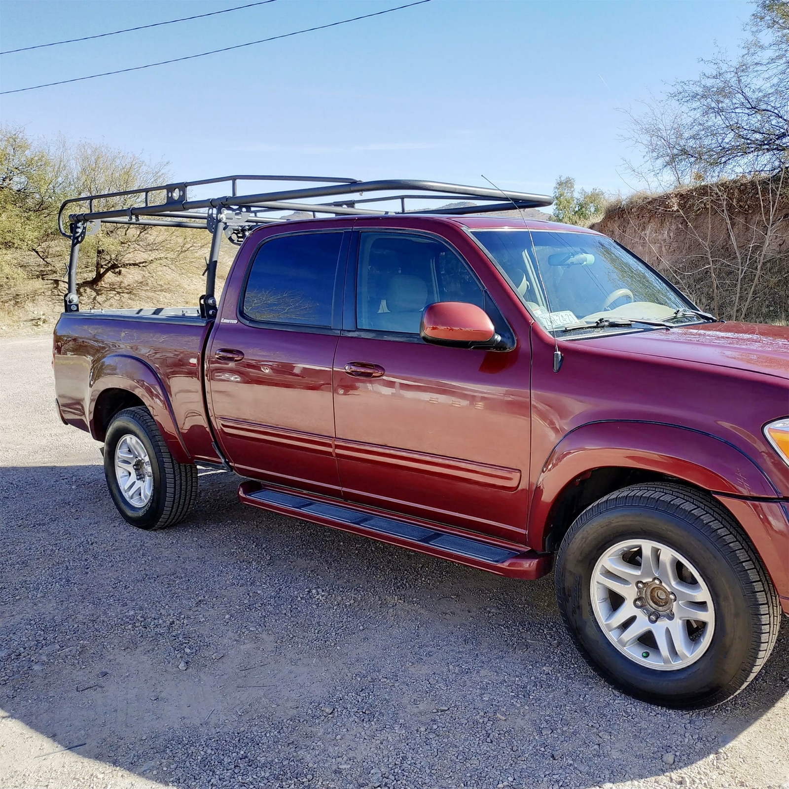 Adjustable Full Size Bed Truck Trunk Ladder Rack Pick Up Lumber Kayak Utility